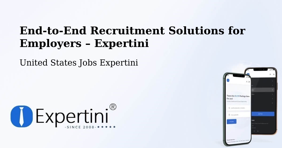 Recruitment Solutions for Employers – Mastic - Mastic, United States Jobs Expertini