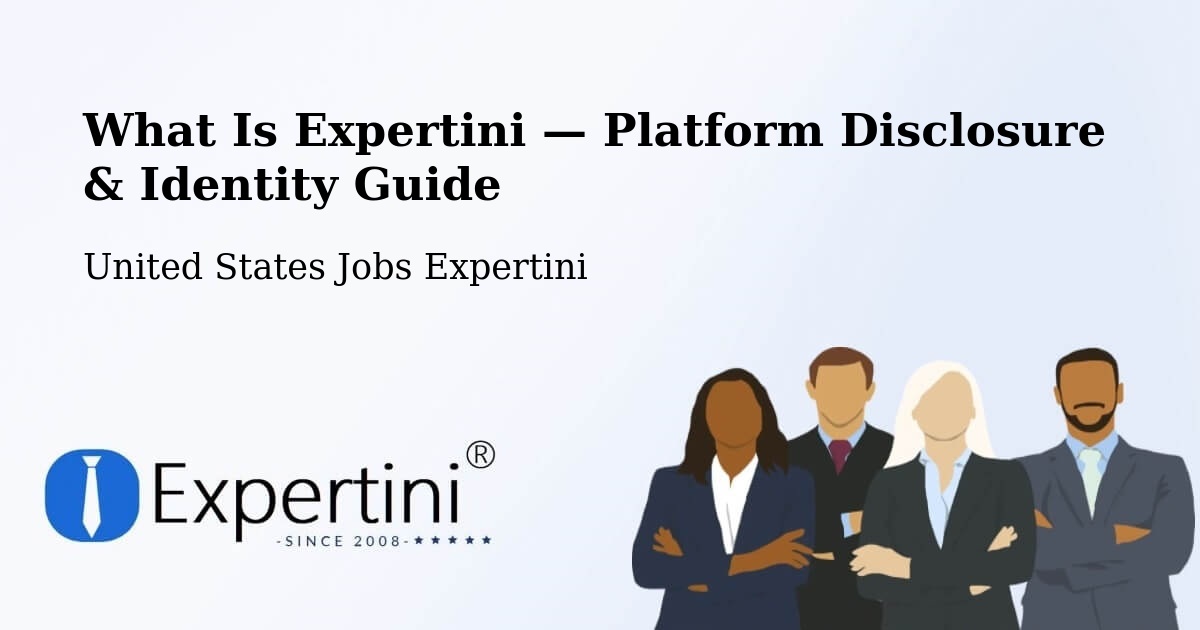 What Is Expertini — Platform Disclosure & Identity Guide – Mastic